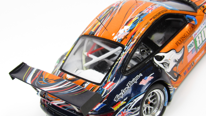 Illustration for article titled Flying Lizard Motorsports Porsche 911 GT3 RSR Art Car